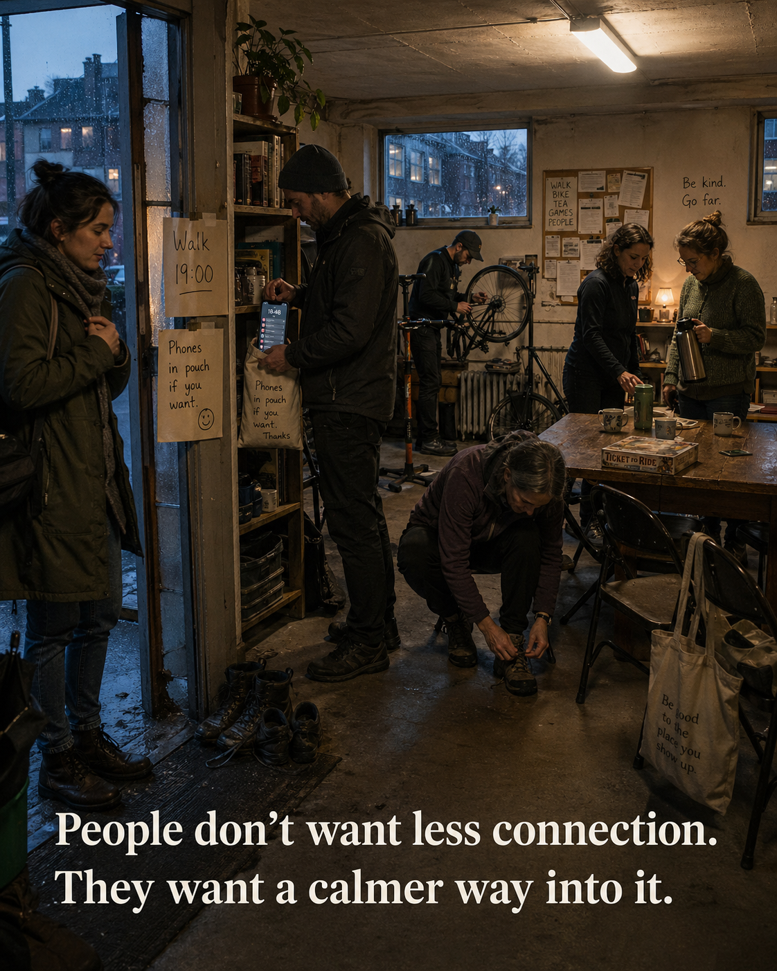 The New Belonging Is Smaller Than You Think