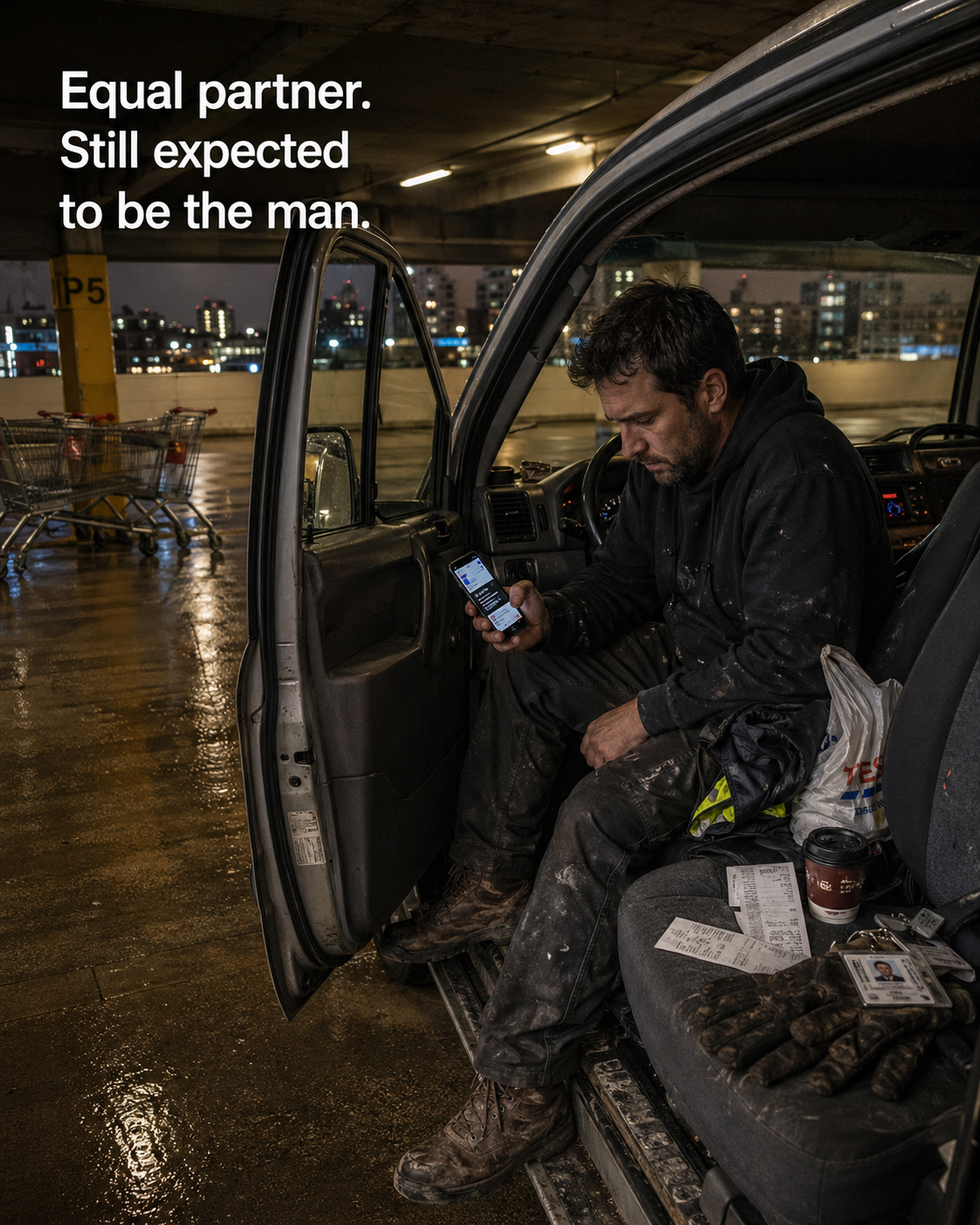 Equal Partner. Still Expected to Be the Man.